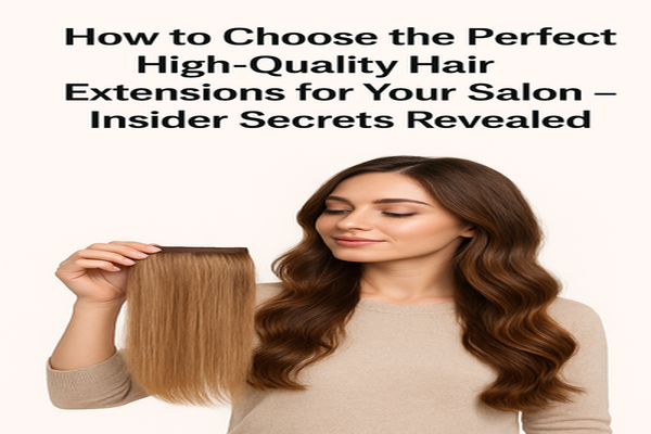 How to Choose the Perfect High-Quality Hair Extensions for Your Salon – Insider Secrets Revealed